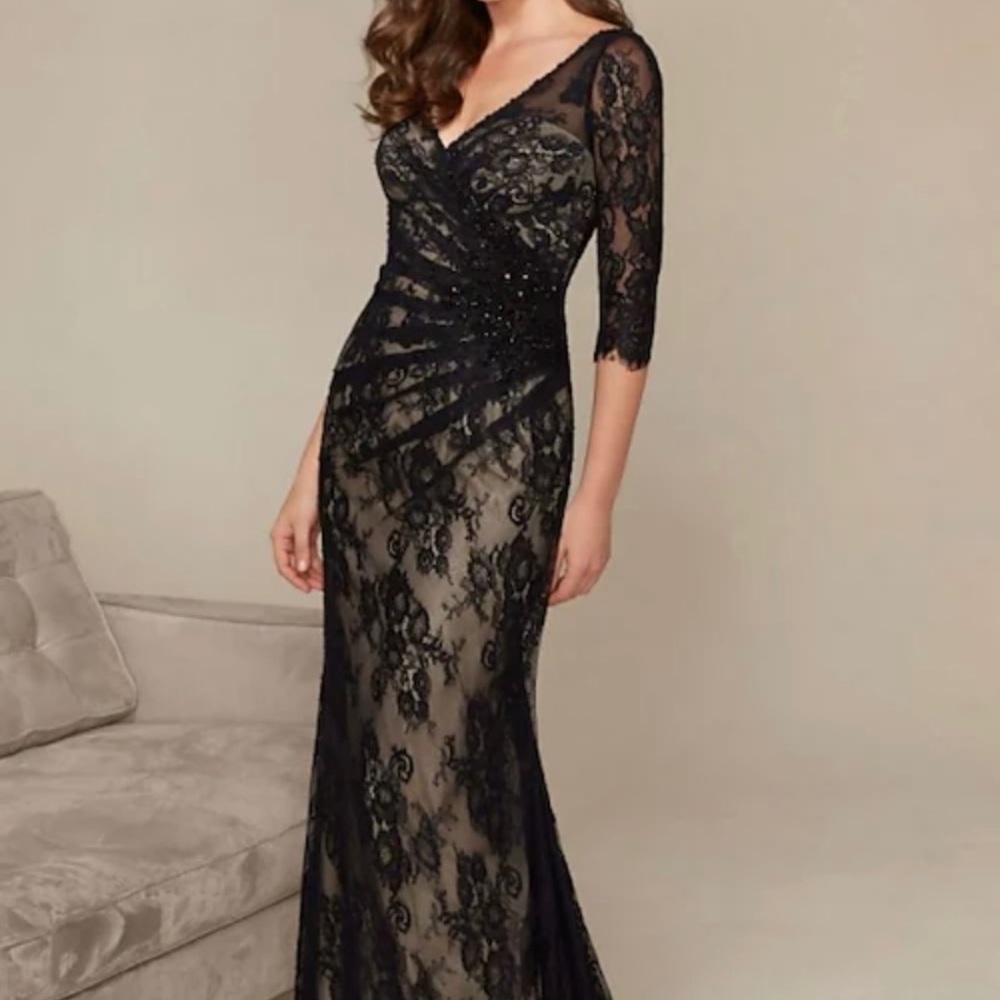 Ruby red formal dress